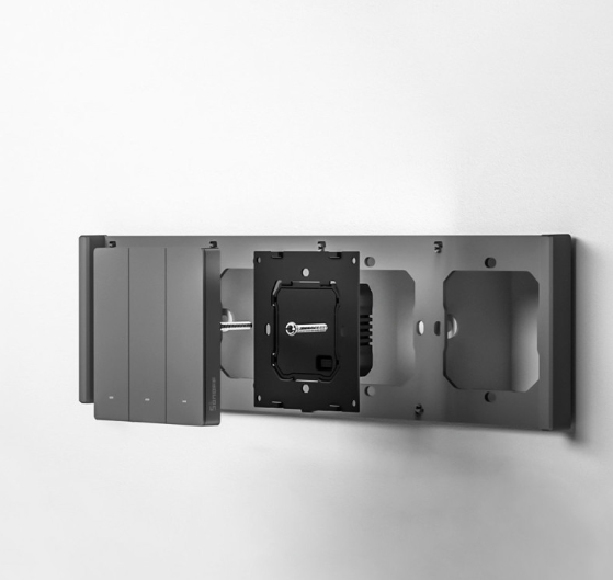 cadru dublu de montare sonoff m5-80 pentru instalarea intrerupatoarelor de perete - imagine 2