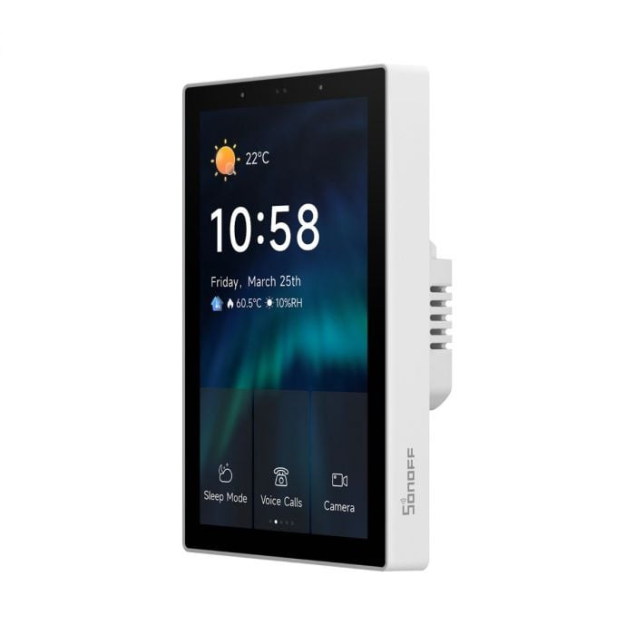 intrerupator inteligent sonoff nspanel pro 120, alb - imagine 3