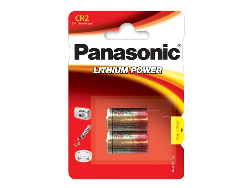 Baterie CR2 PANASONIC litiu 2BP