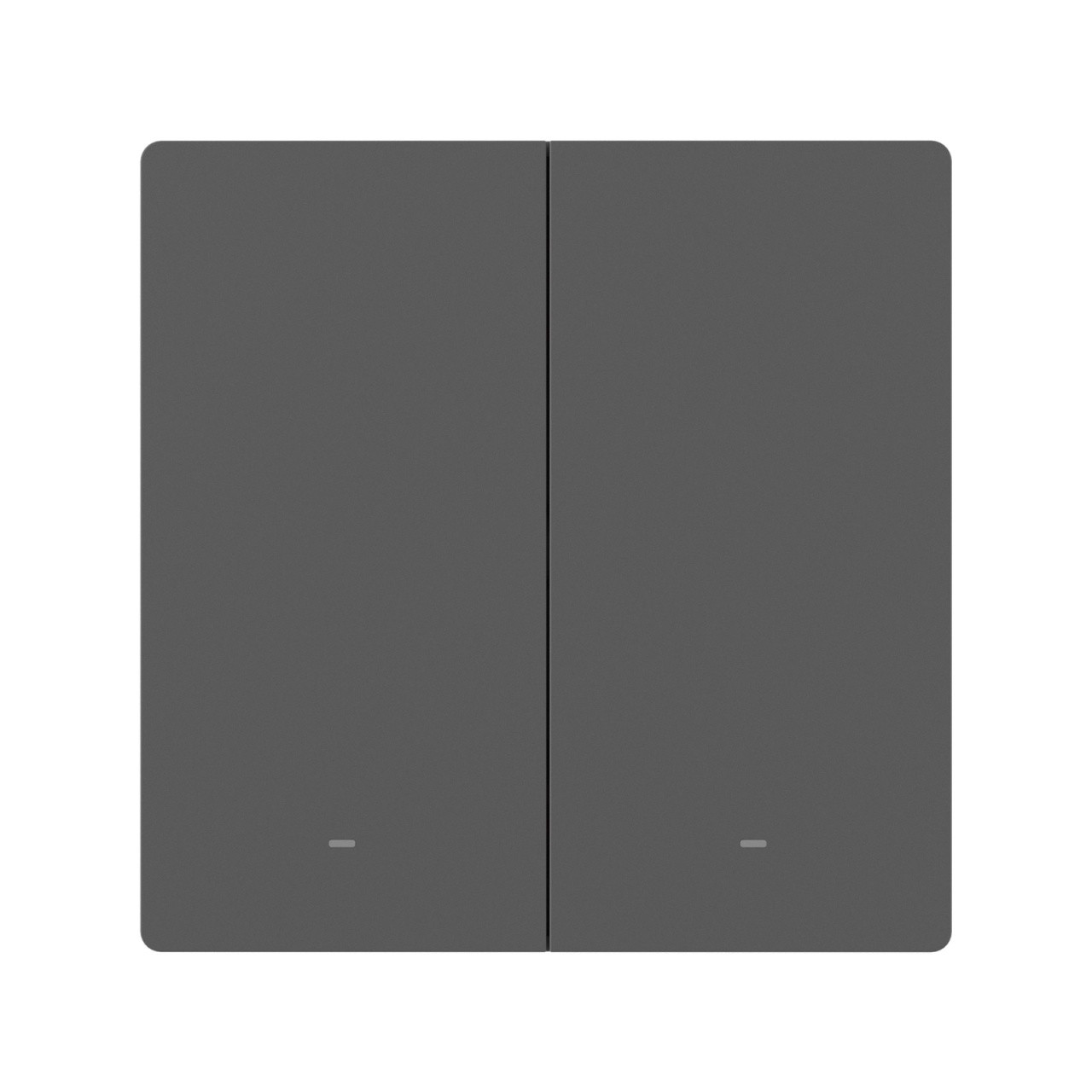 sonoff m5-2c-86m - intrerupator inteligent dublu cu buton fizic, 2 canale, protocol matter, seria switchman - imagine 2