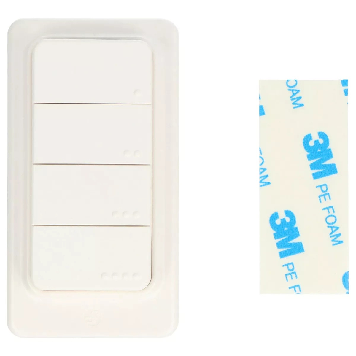 shelly blu rc button 4 zb - telecomanda inteligenta zigbee 3.0, 4 butoane, control scene si dispozitive - imagine 6