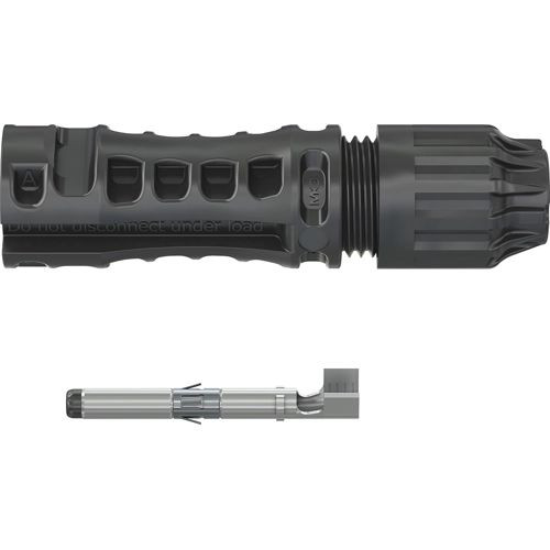 Conector fotovoltaic MC4-Evo 2 plug, 4.0-6.0 mm², Staubli, cablu Ø 4.7-6.4 mm, 1.5 kV, 45 A, 32.0317P0001, 37F2037 - imagine 3