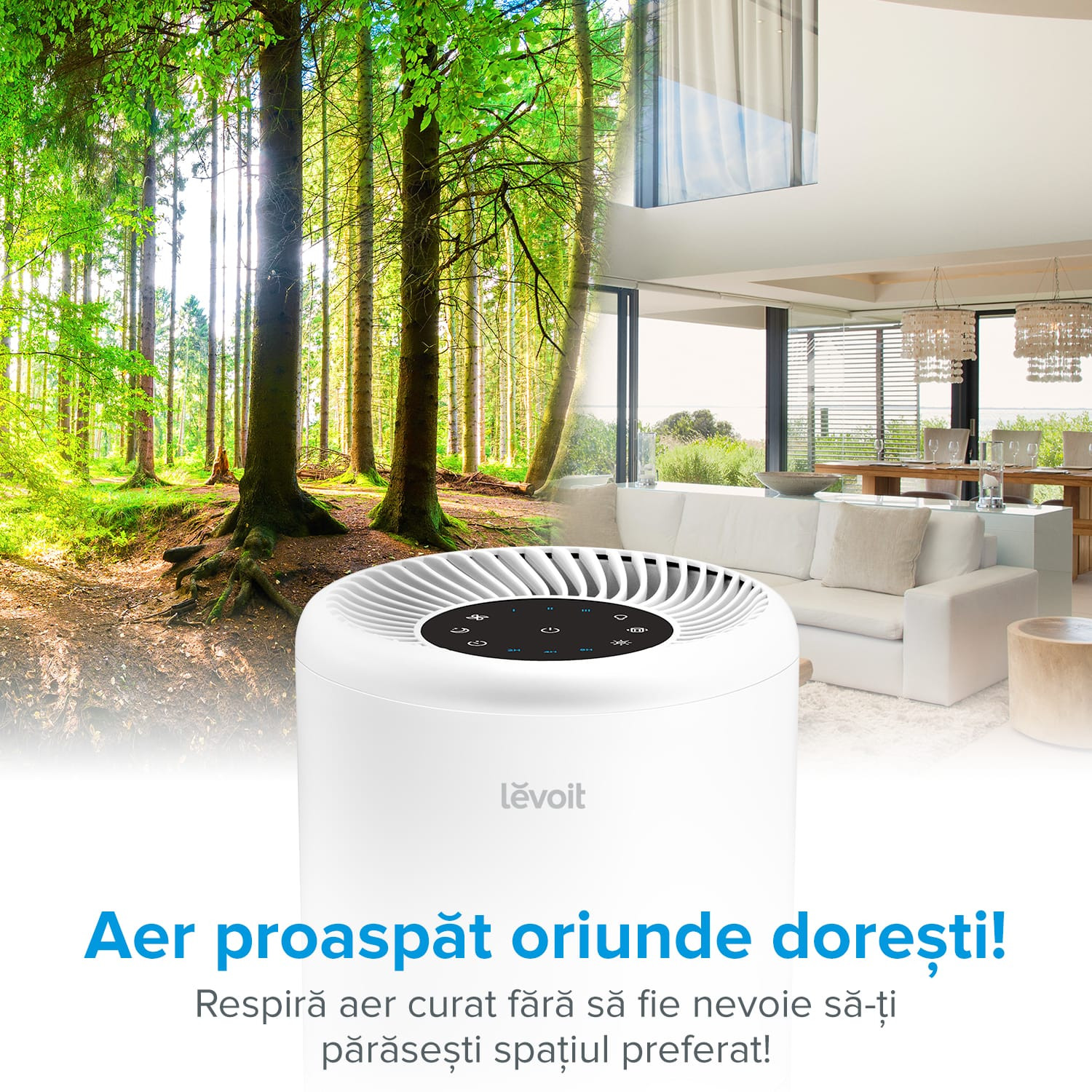 filtru rezerva pentru purificator de aer levoit vista 200, 3 in 1,pre filtru nylon, filtru hepa si filtru de carbon activ de ina - imagine 2