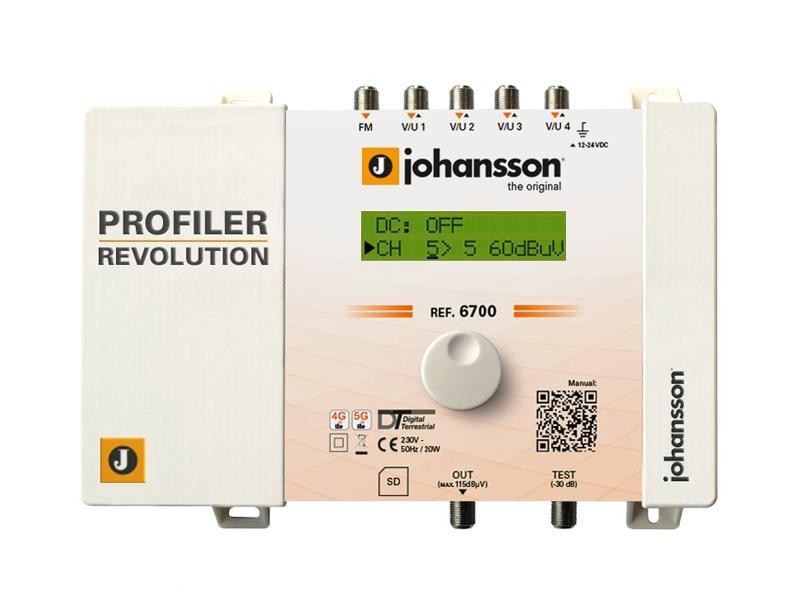 Amplificator programabil pentru antenă Johansson 6700 Profiler Revolution