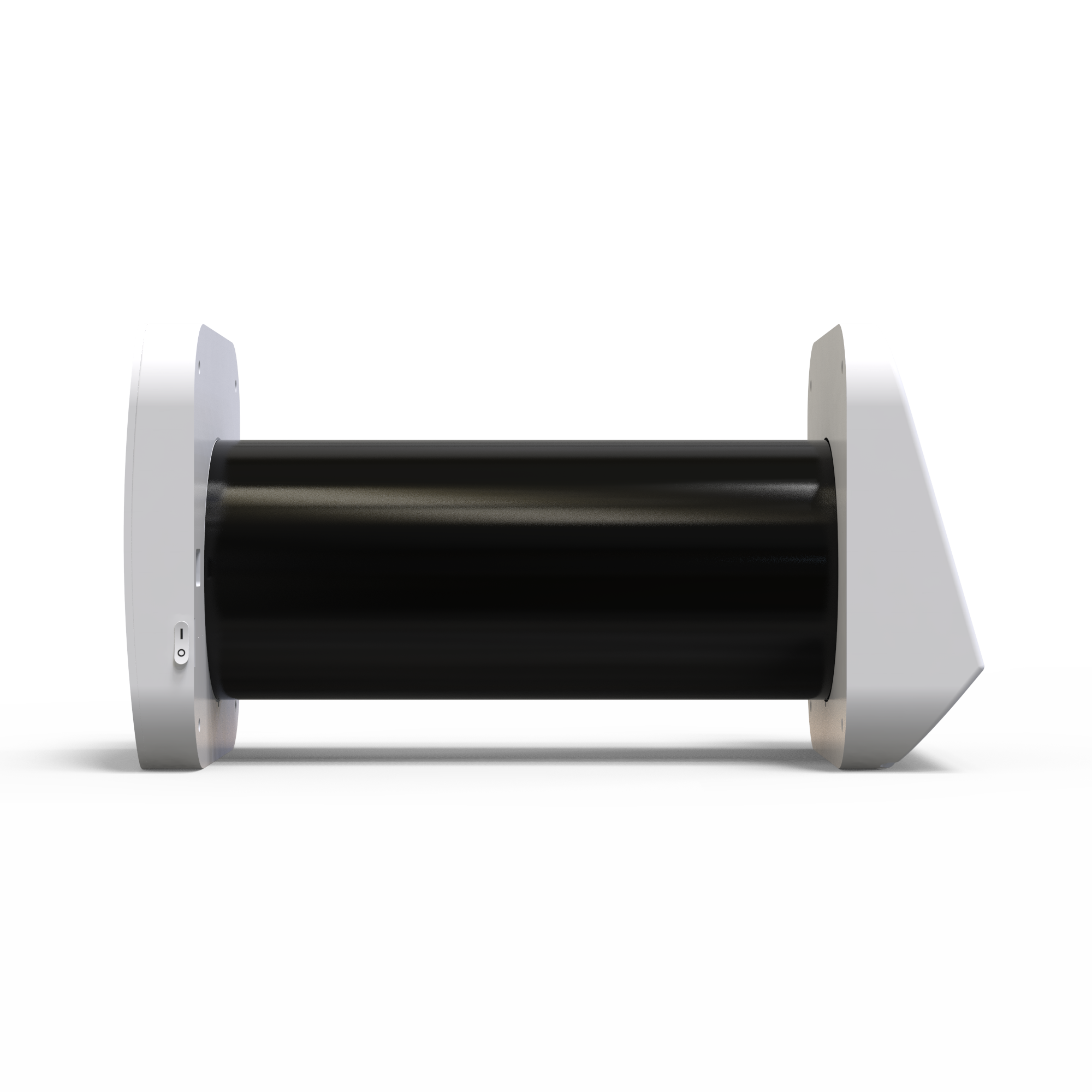 recuperator de caldura bsk, zephyr mini, ceramic, flux alternativ, 4 moduri functionare, 2 filtre g3, lungime tub 250-500mm, o - imagine 2