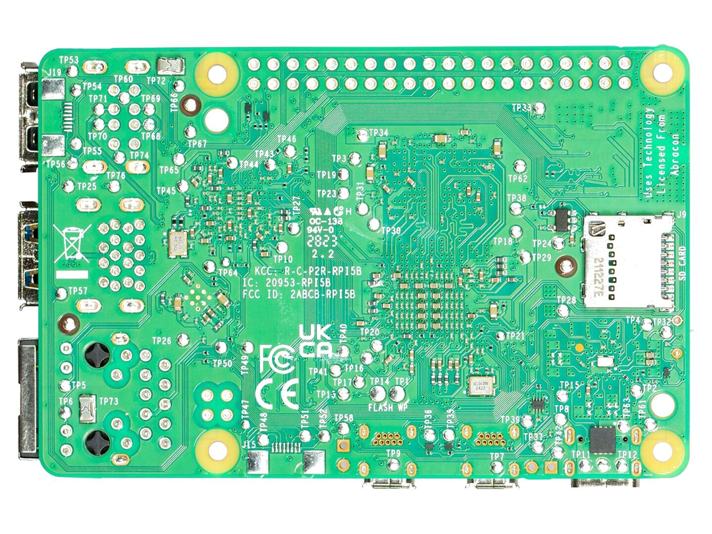 raspberry pi 5 2,4ghz up: bcm2712 1gbram calculator monoplaca - imagine 9