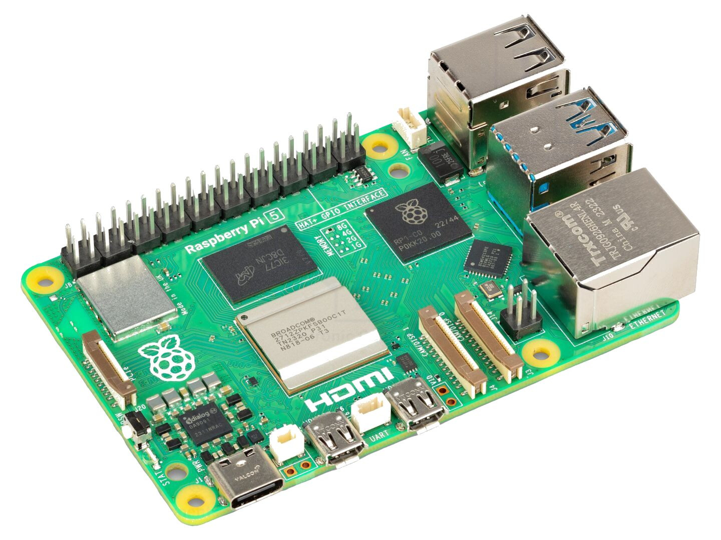 raspberry pi 5 2,4ghz up: bcm2712 1gbram calculator monoplaca - imagine 10