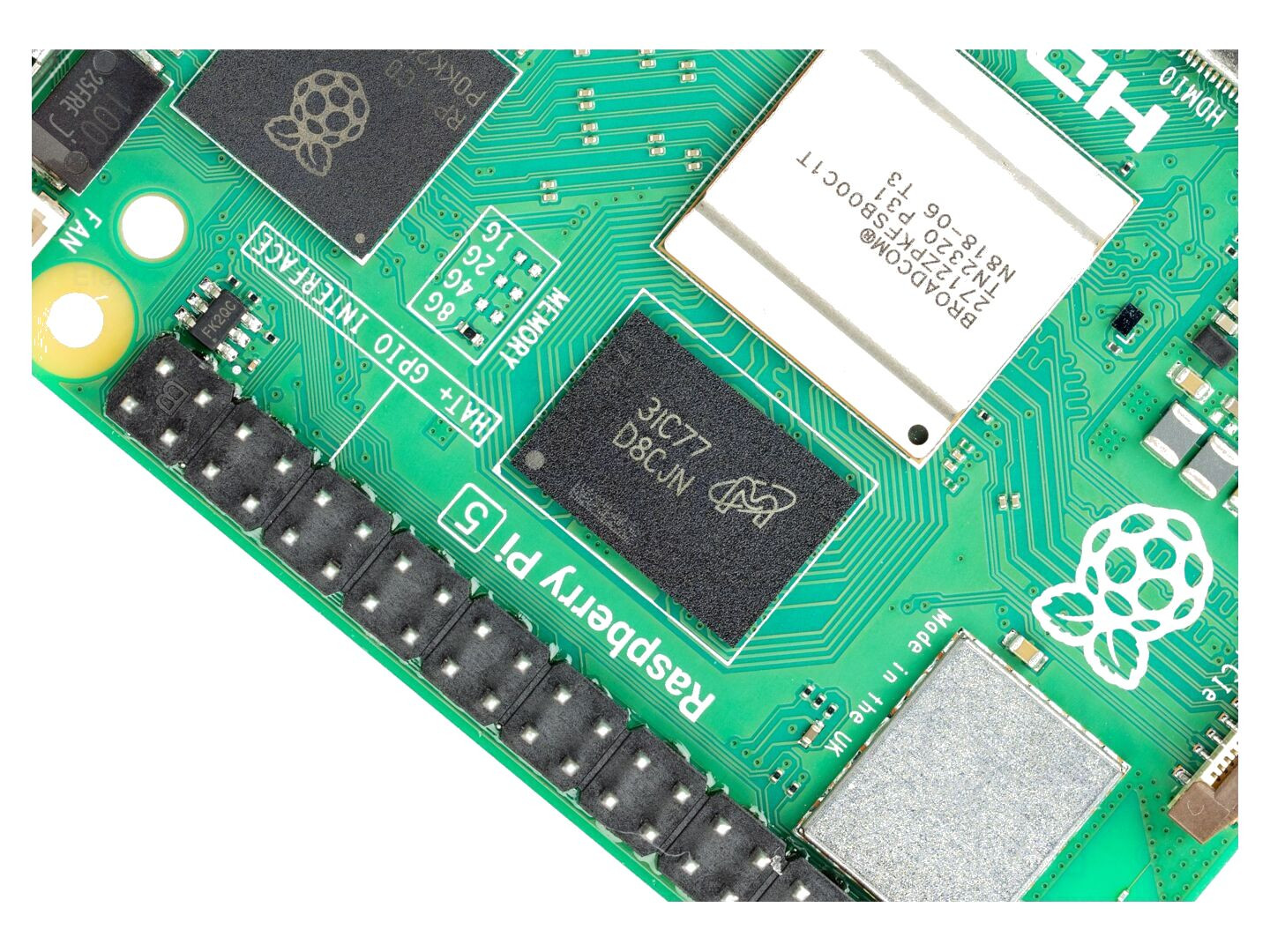 raspberry pi 5 2,4ghz up: bcm2712 1gbram calculator monoplaca - imagine 16