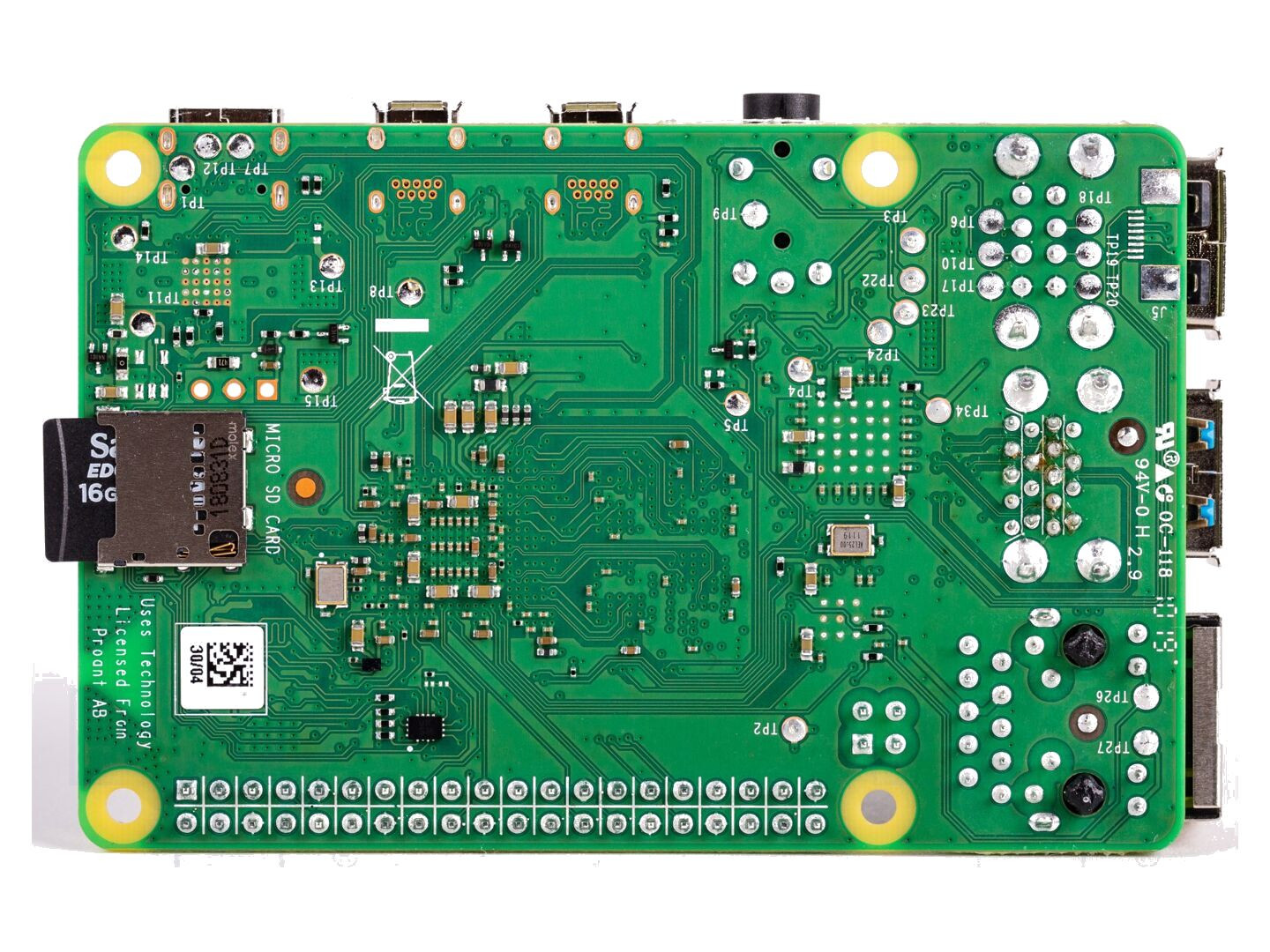 calculator monoplaca raspberry pi 4 1,8ghz up: bcm2711 4gbram - imagine 3