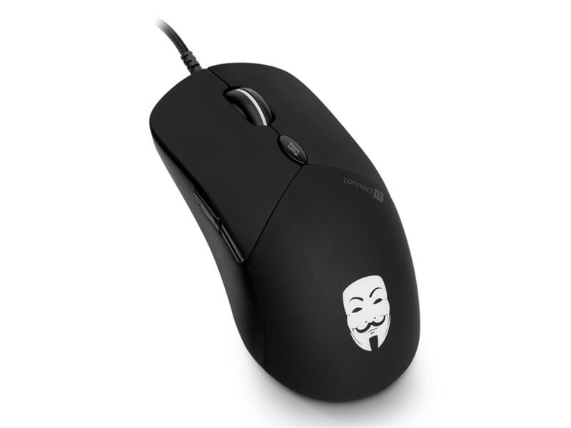 Mouse cu fir CONECTATI-L CMO-3570-BK ANONYMOUSE gaming