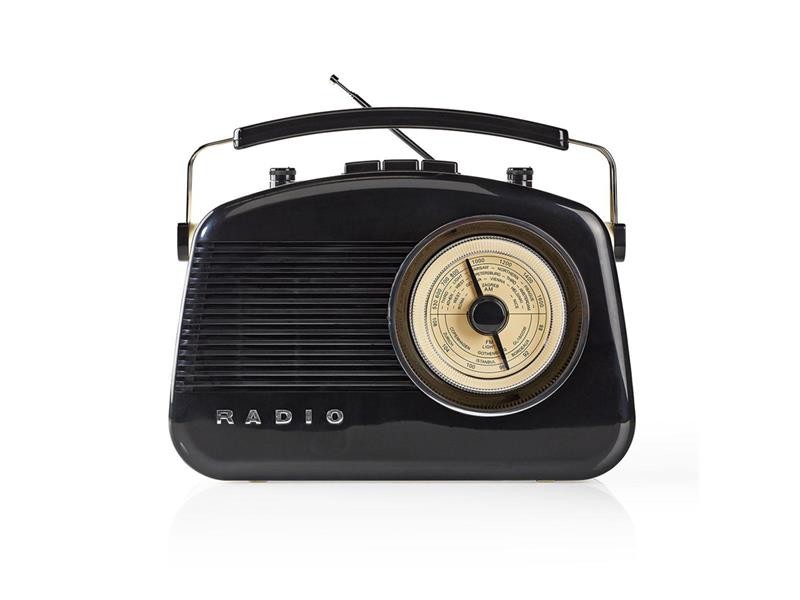 Radio NEDIS RDFM5010BK NEGRU