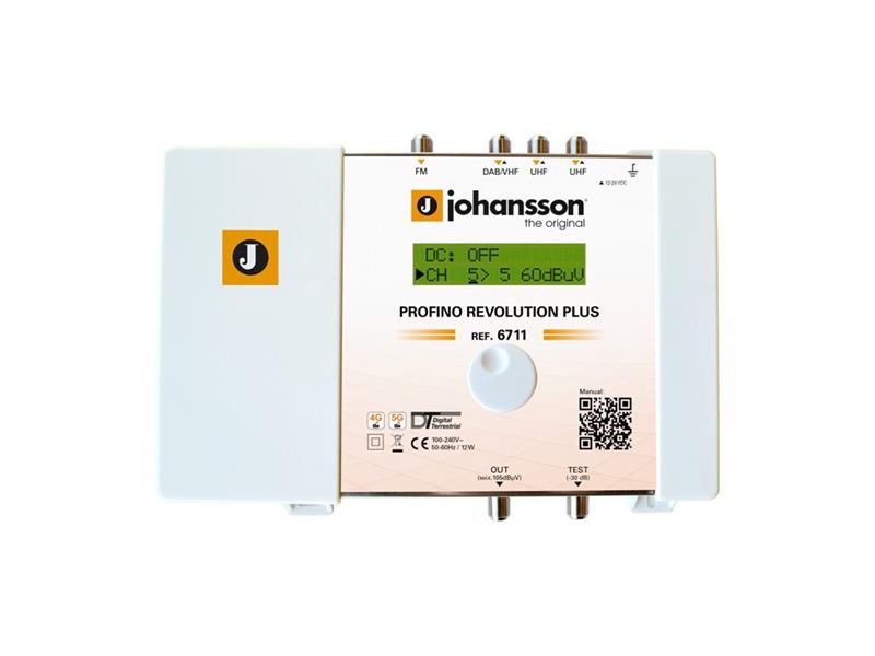 Amplificator programabil pentru antenă johansson 6711 profino revolution plus