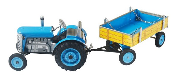 Tractor pentru copii KOVAP ZETOR BLUE 28 cm Blue imagine noua tecomm.ro