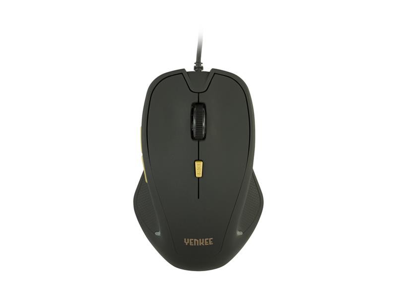 Mouse cu fir YENKEE YMS 1010BK Dakar Black