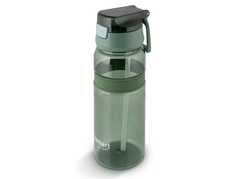 Sticlă de apă LAMART LT4059 paie verde.