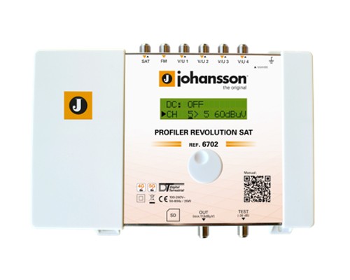 Amplificator programabil pentru antenă Johansson 6702 Profiler Revolution SAT