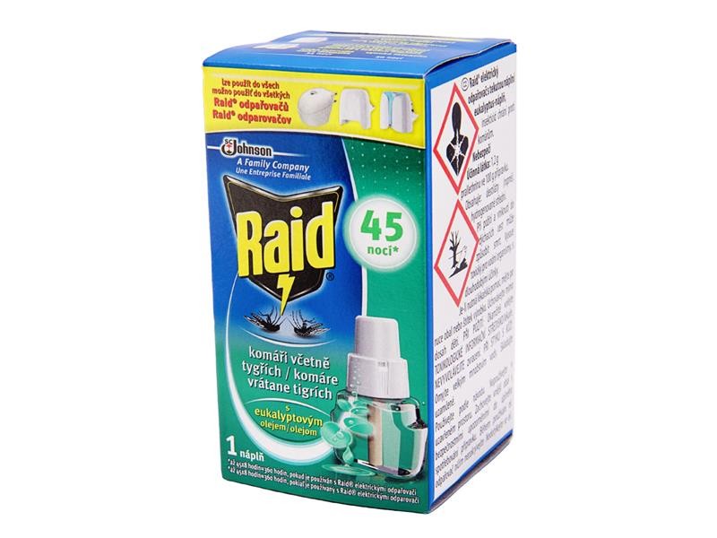 RAID electric - umplere lichidă cu eucalipt de l45 nopți 27ml