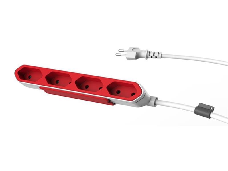Cablu prelungitor POWERBAR RED