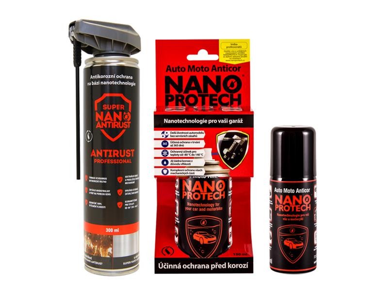 Spray anticoroziv NANOPROTECH AUTO MOTO ANTICOR 75 ml