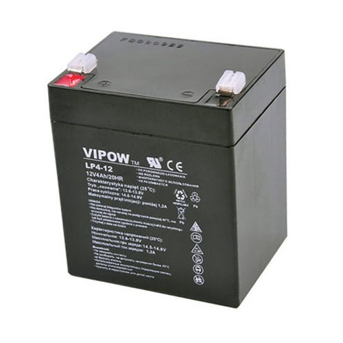Baterie sigilată cu plumb acid 12V 4.0Ah VIPOW