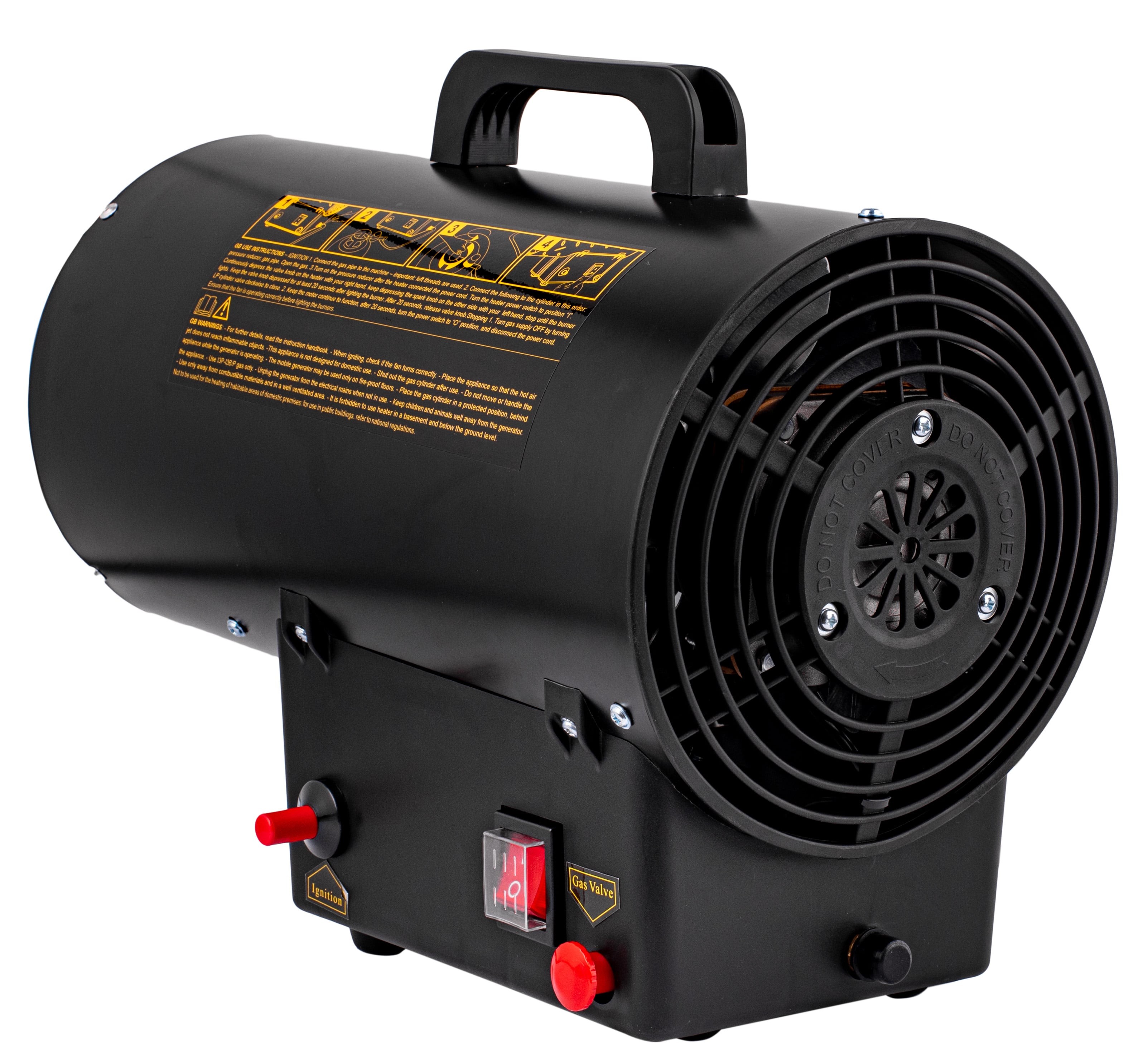 Tun de caldura Aeroterma gaz 15kW furtun + reductor VOLT POLSKA - imagine 9
