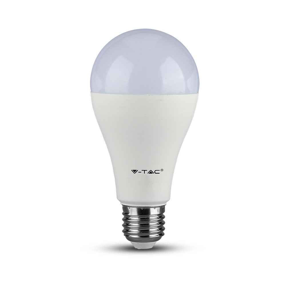 Bec LED – 15W A65 Е27 200’D Termoplastic, Alb rece