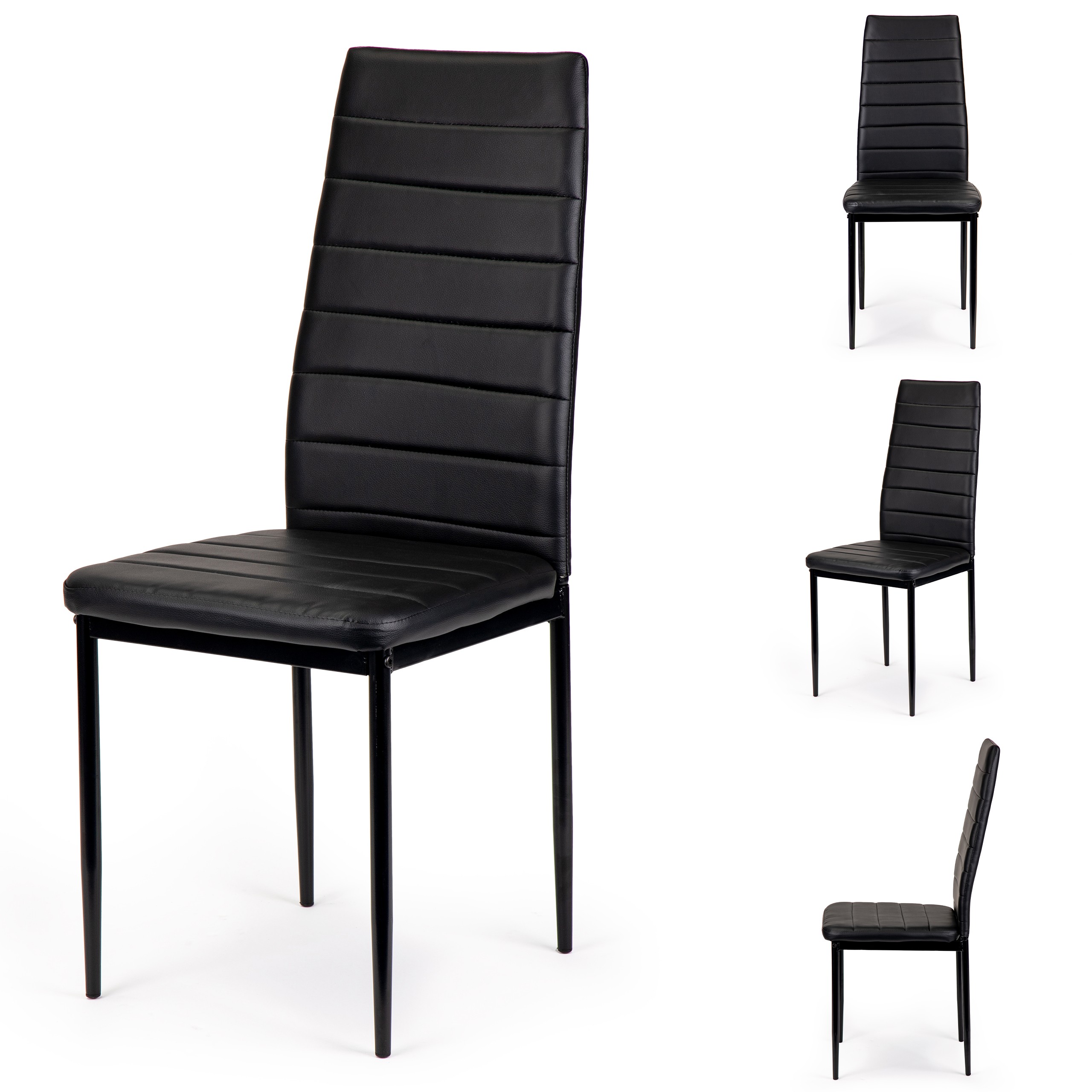 Un set de 4 scaune pentru sala de mese ModernHome