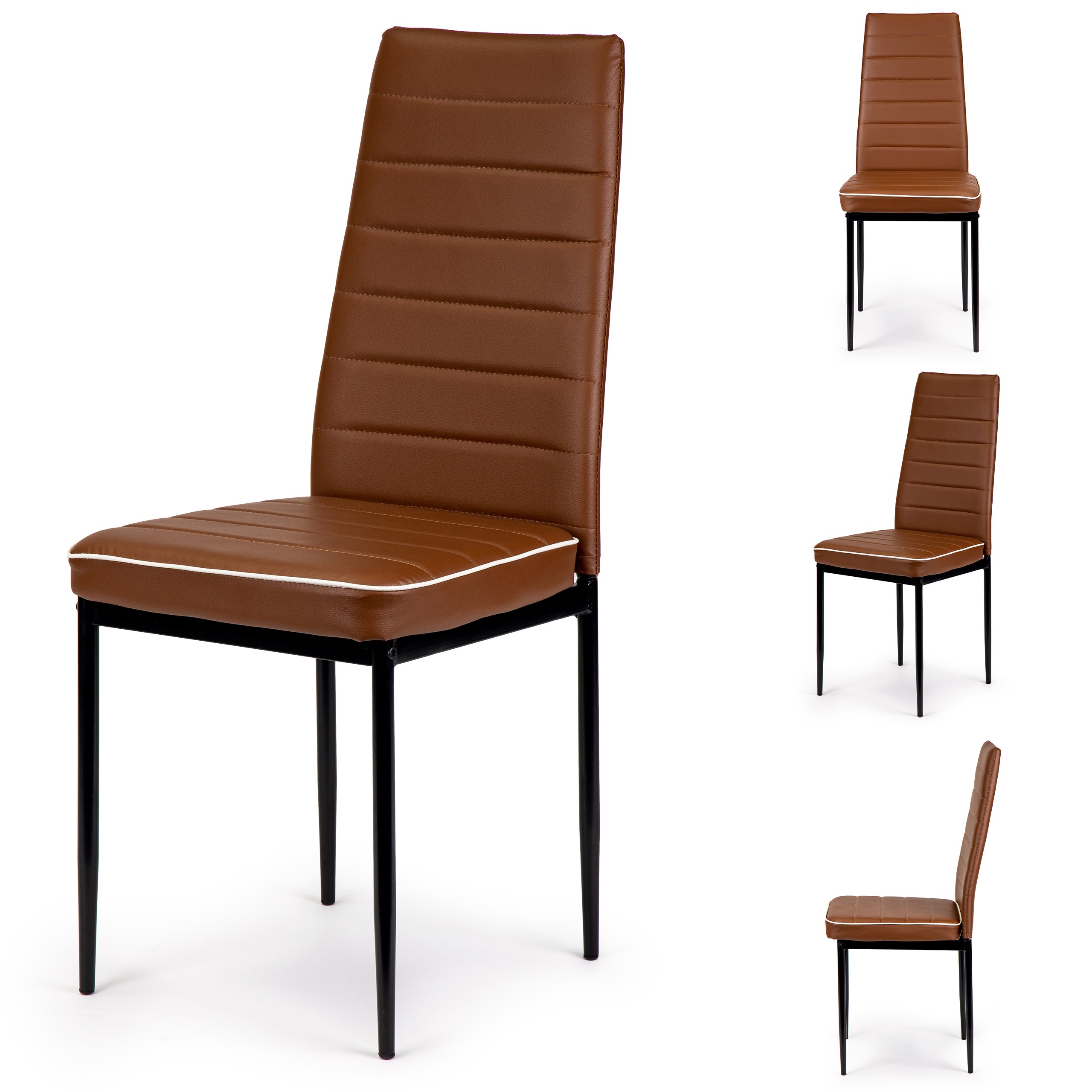 Un set de 4 scaune pentru sala de mese ModernHome