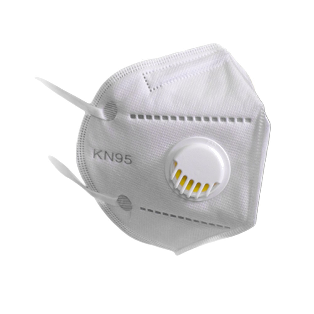 Mască de protecție kn95 ffp2 cu 5 straturi și valvă