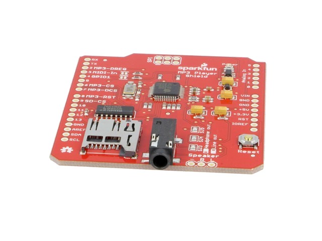 Modul: audio modul player fişiere audio SPI 3,3÷5VDC