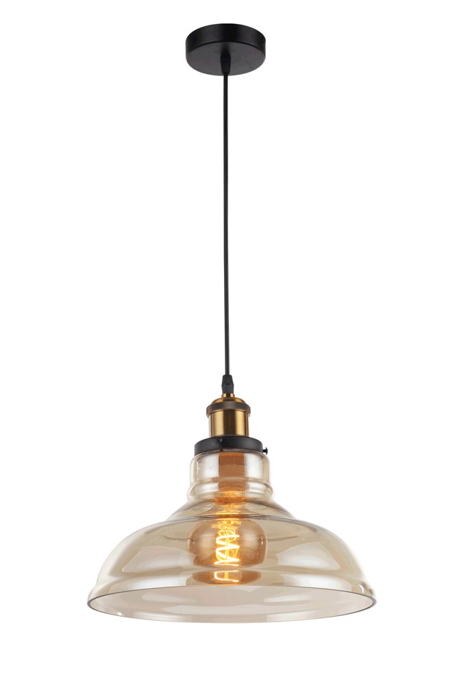 Pendul Tesla Negru 1xE27 40W