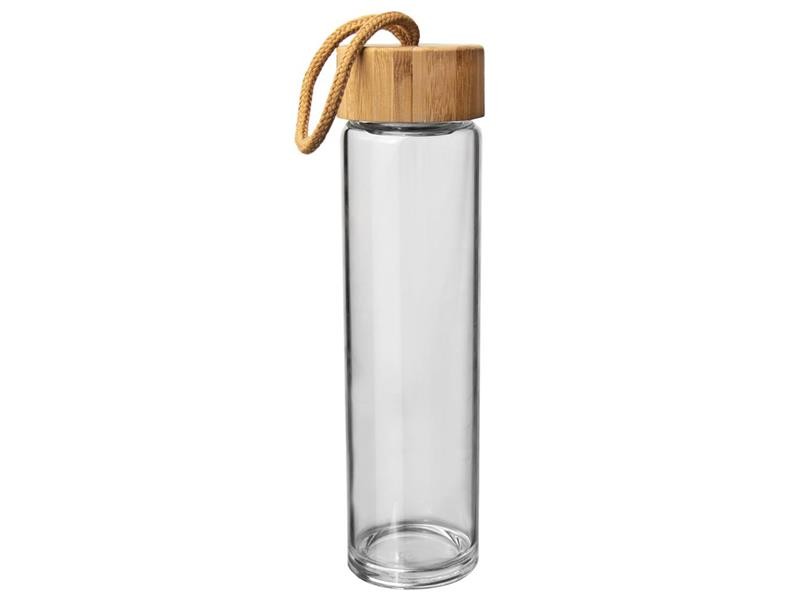Sticla de apa orion sticla / bambus 0,5l
