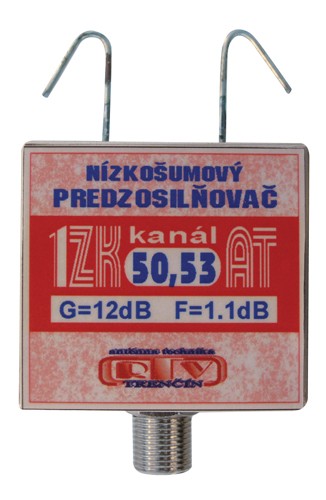 Amplificator antenă rtv electronics 1zk50,53at 12db f