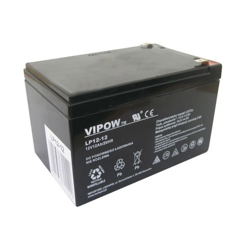 Baterie plumb-acid sigilată 12V 12Ah VIPOW