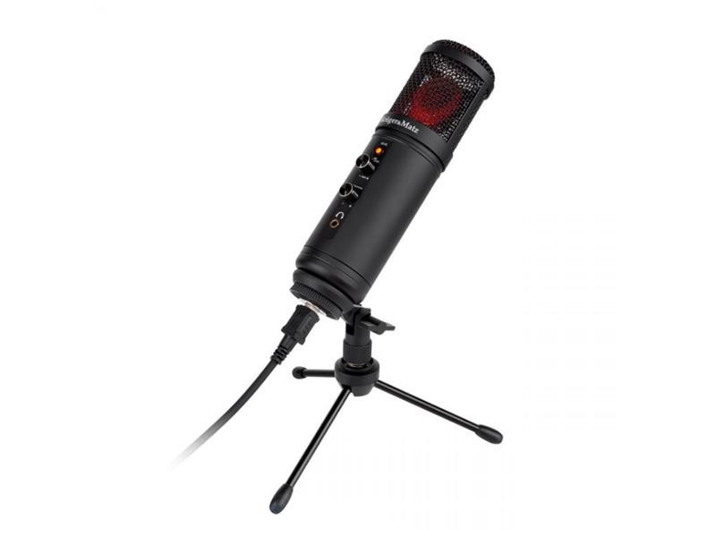 Microfon KRUGER & MATZ Warrior GV-100 USB pentru jocuri și vloger