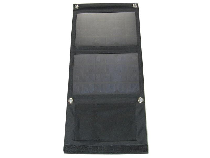 Panou solar fotovoltaic 7W cu USB, portabil, pliabil