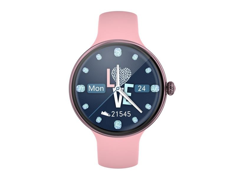 SmartWatch IMMAX Lady Music Fit Pink