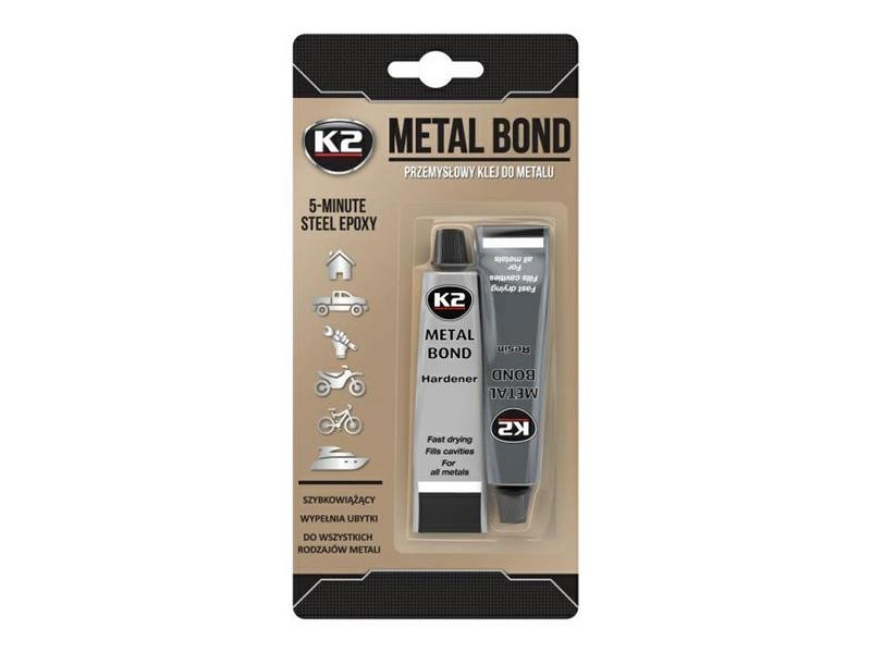 Lipici pentru metale bicomponent K2 METAL BOND 56,7g