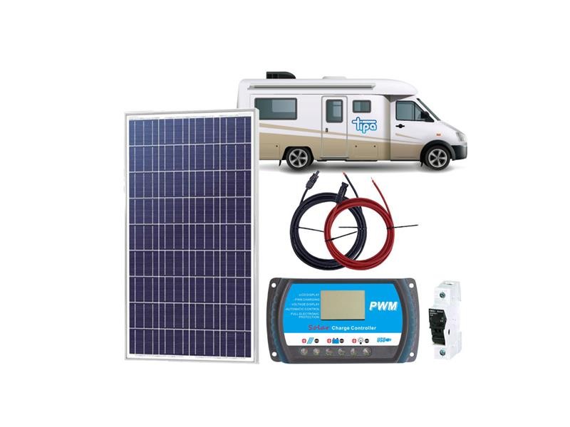 Set solar Caravan SOLARFAM 195Wp