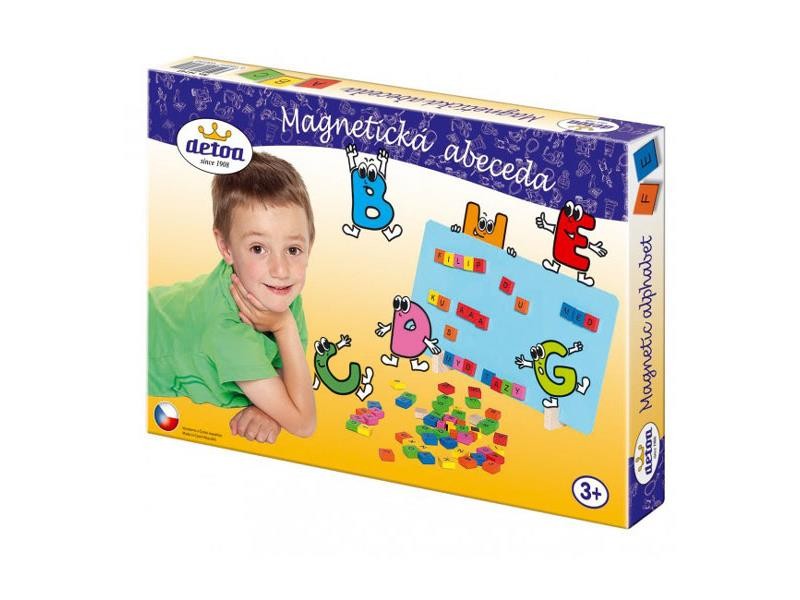 Puzzle magnetic pentru copii DETOA Alphabet