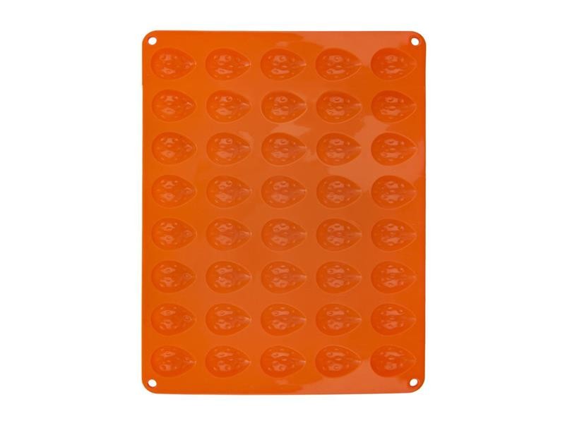 Forma de copt orion nuts 40 silicon portocaliu