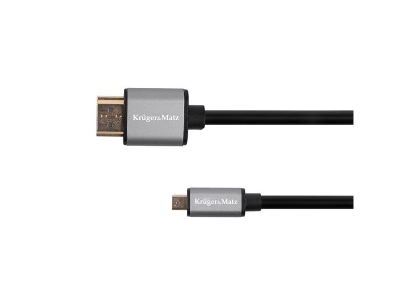 Cablu KRUGER & MATZ KM1238 Basic HDMI / micro HDMI 1,8m