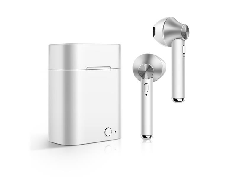 Căști Bluetooth TWS D012A - argintiu