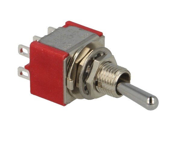 Întrerupător: basculant Poziţii:2 DPDT ON-ON 2A/250VAC 1MD1T1B1M1QE - imagine 8