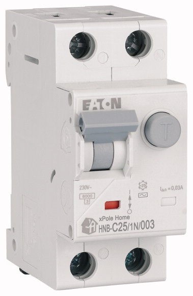Intrerupator Automat Xpole Home 25A 1P+N C 6kA HNB-C25/1N/003