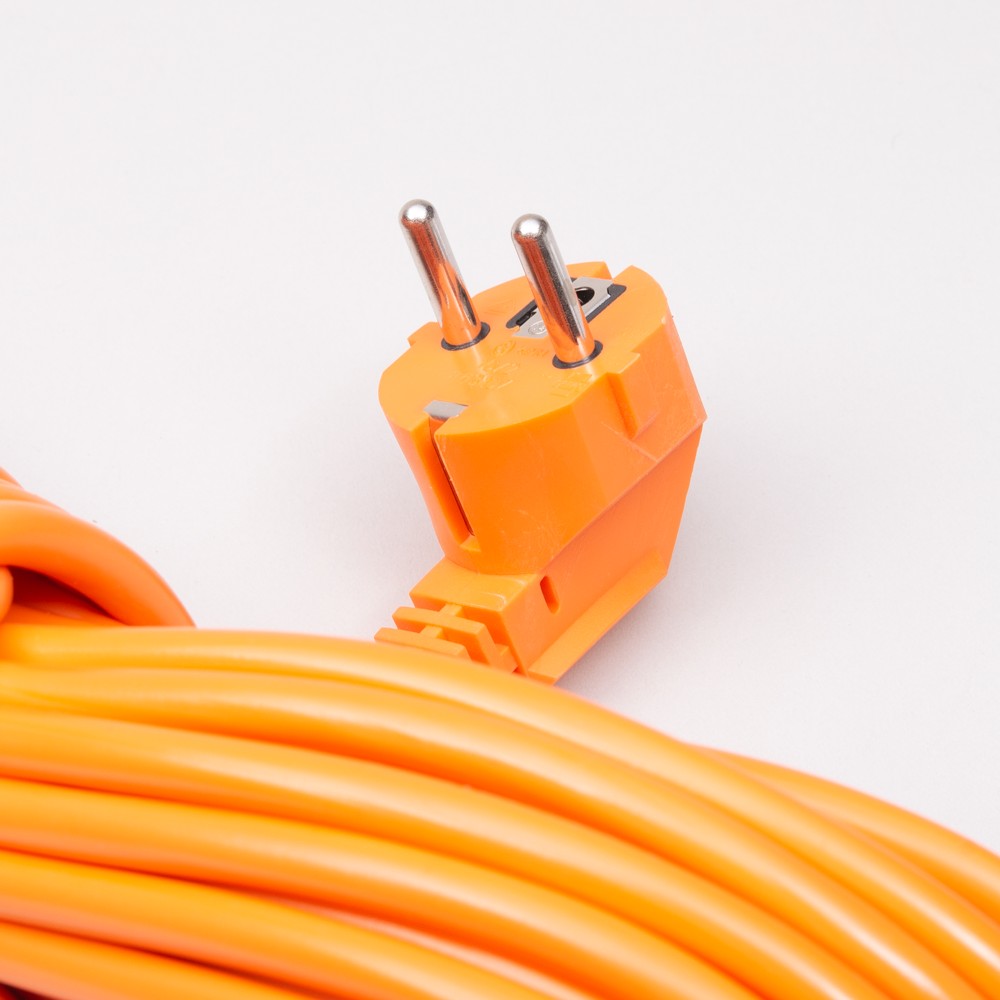 Cordon Cablu Prelungitor cu o Priza si un Stecher F+P H05W-F3G1 3m Orange