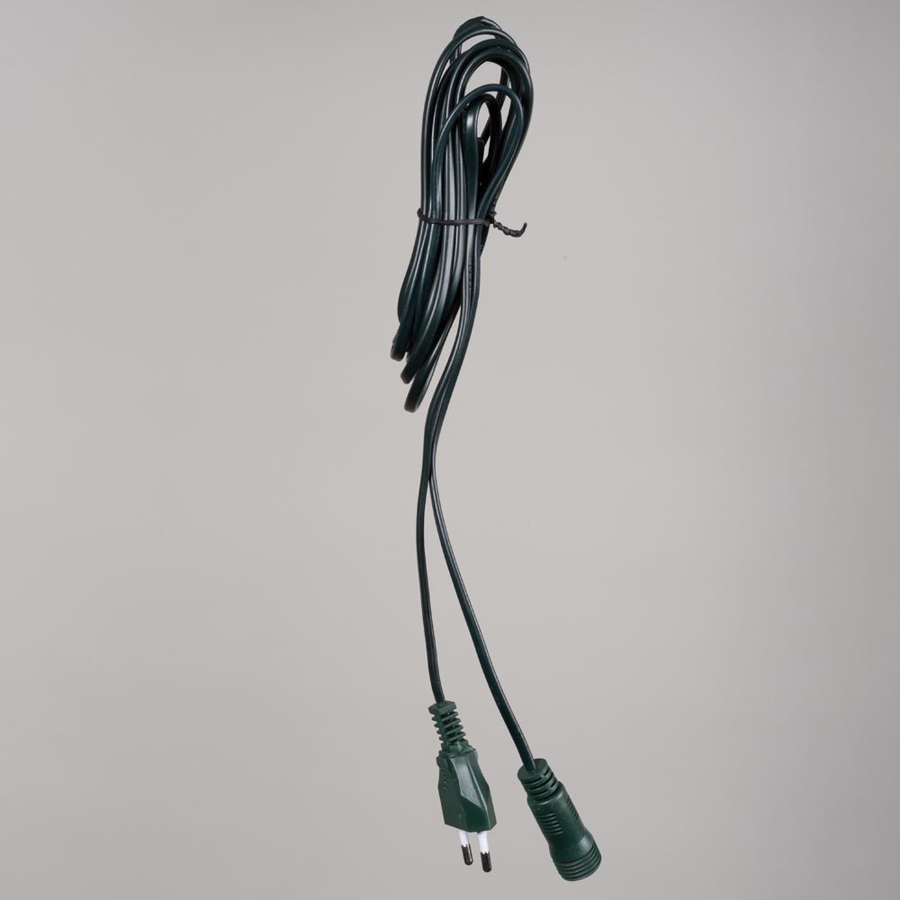 Cablu alimentare cu stecher 1.5m verde