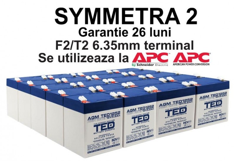 Acumulatori UPS compatibili APC Symmetra 2