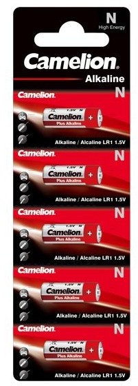 Baterie camelion lr1 n lady 1,5v alcalina set 5 buc.
