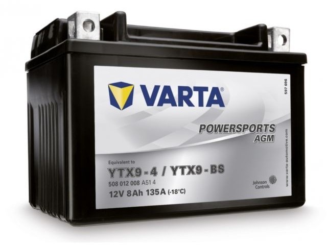Baterie Moto Varta AGM 12V 8Ah 135A YTX9-BS borna inversa